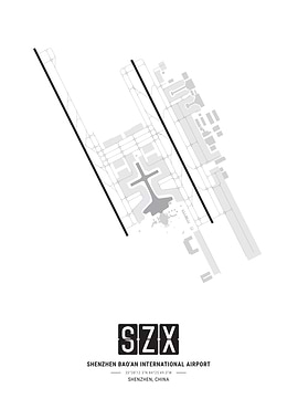 Shenzhen Bao'an Airport Map