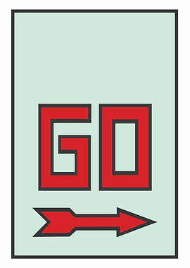 Go Arrow Sign