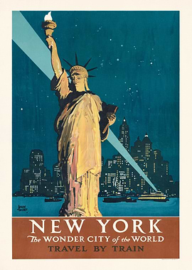 Vintage New York City Poster
