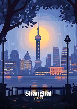 Shanghai Skyline