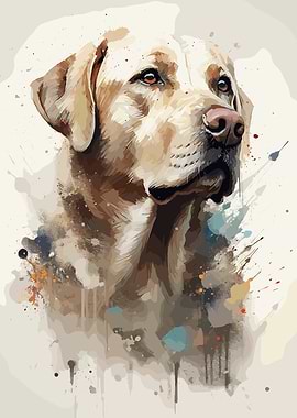 Golden Retriever Watercolor