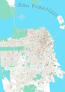 San Francisco City Map