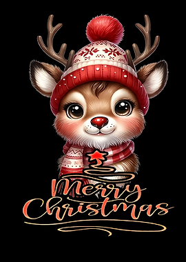 Cute Christmas Reindeer