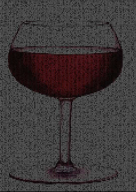 Wine Glass Number Art