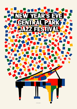 New Year's Eve Jazz Festival Poster