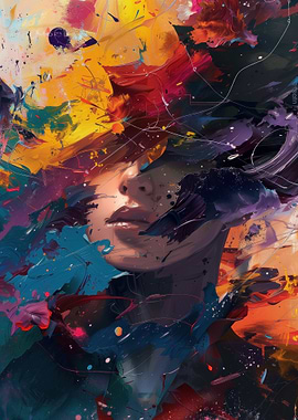 Abstract Portrait of Dreams