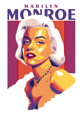 Marilyn Monroe Music Poster