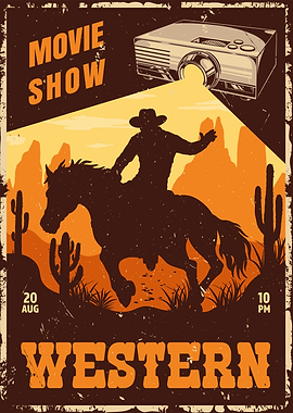 Western Movie Show Poster