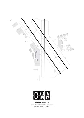 Omaha Airport Layout