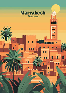 Marrakech Cityscape