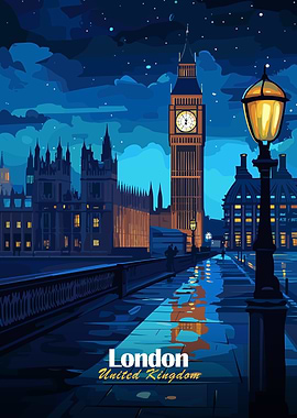 London Night View
