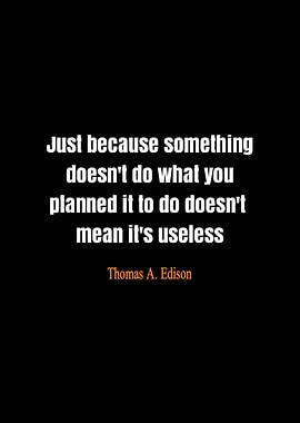 Thomas Edison Quote
