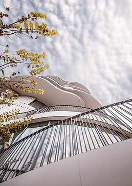 Modern Building Architecture 'Folie Divine'