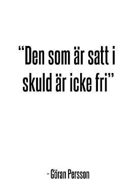 Swedish Quote Print