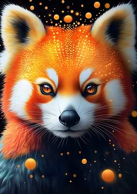 Red Panda Portrait Animal