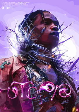 Travis Scott Utopia Poster