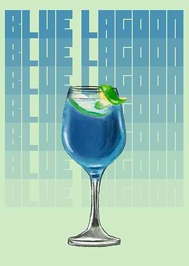 Blue Lagoon Cocktail