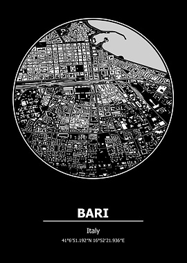 Bari City Map