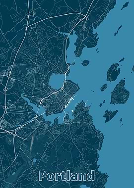 Portland City Map