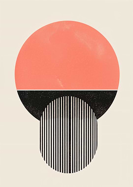 Abstract Geometric Art Print