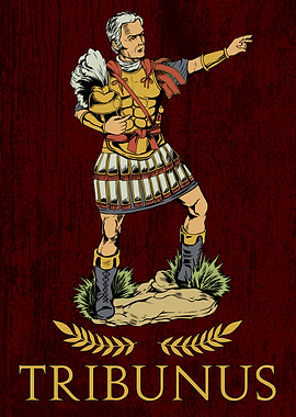 Roman Tribune Illustration