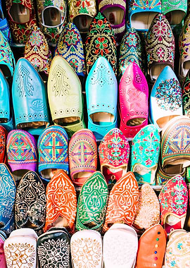 Colorful Moroccan Slippers