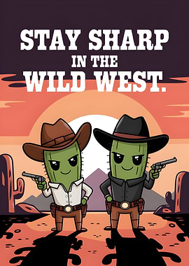 Cactus Showdown: Wild West Duel