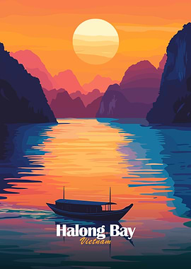 Halong Bay Sunset
