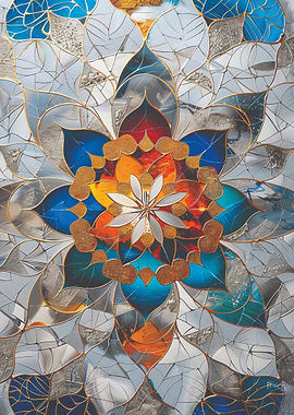 Stained Glass Mandala