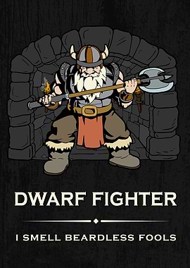 Roleplaying Character - Dwarf Fighter