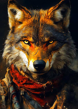 Wolf Portrait Animal