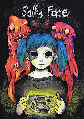 Sally Face Horror Art
