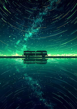 Train Across the Emerald Sky