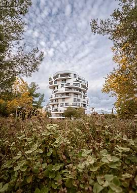 Modern White Tower 'Folie Divine'