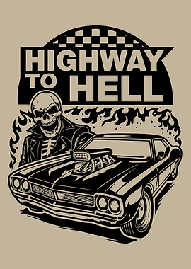 Highway to Hell Muscle Car