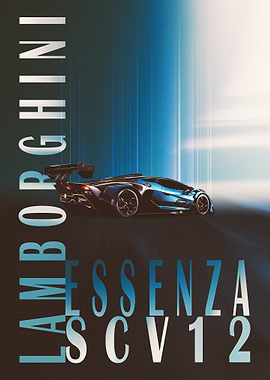 Lamborghini Essenza SCV12 Race Car