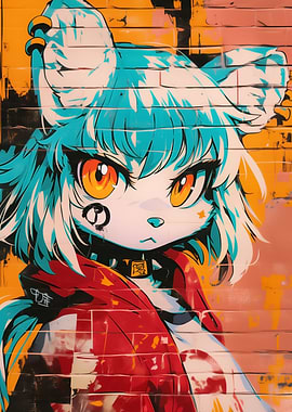 Anime Graffiti Art
