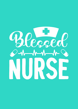 Blessed Nurse Graphic
