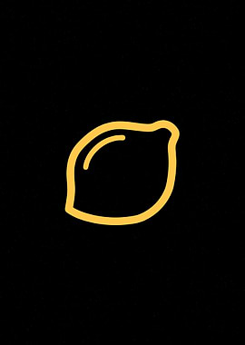 Lemon Icon - Yellow