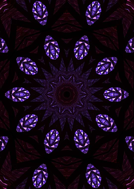 Amethyst Mandala
