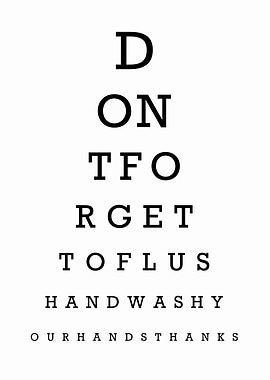 Handwashing Reminder Poster