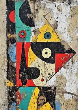 Abstract Geometric Graffiti