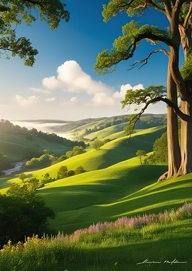 Rolling Green Hills