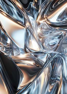 Abstract Metallic Texture