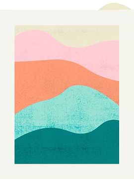 Abstract Landscape Art Print