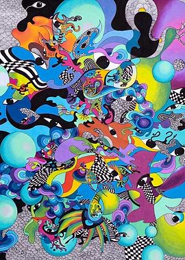 Psychedelic Abstract Art