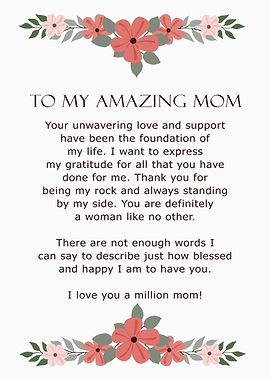 Mother's Day Mom Mommy Family Love