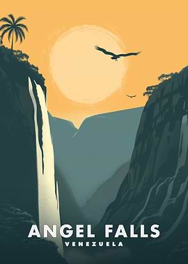 Angel Falls Venezuela