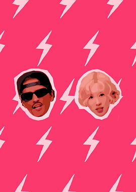 APT. Lightning Bolt Couple Portrait