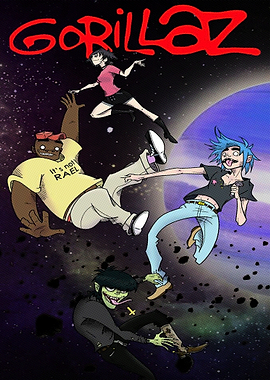 Gorillaz Band Rock Music